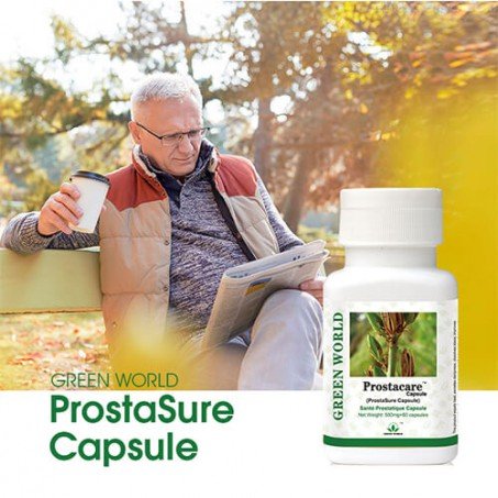 Prostasure Capsule In Pakistan Green World Prostasure