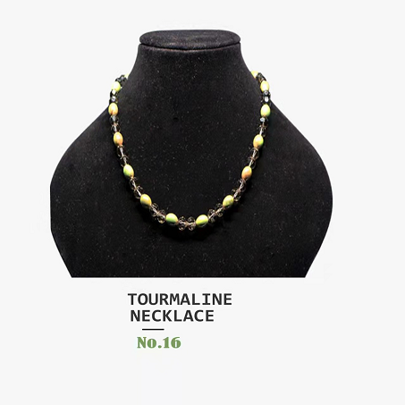 Tourmaline Necklace No 16