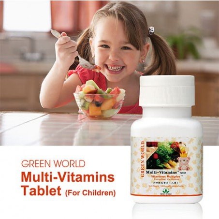 Green World Multi-Vitamins Tablet For Children
